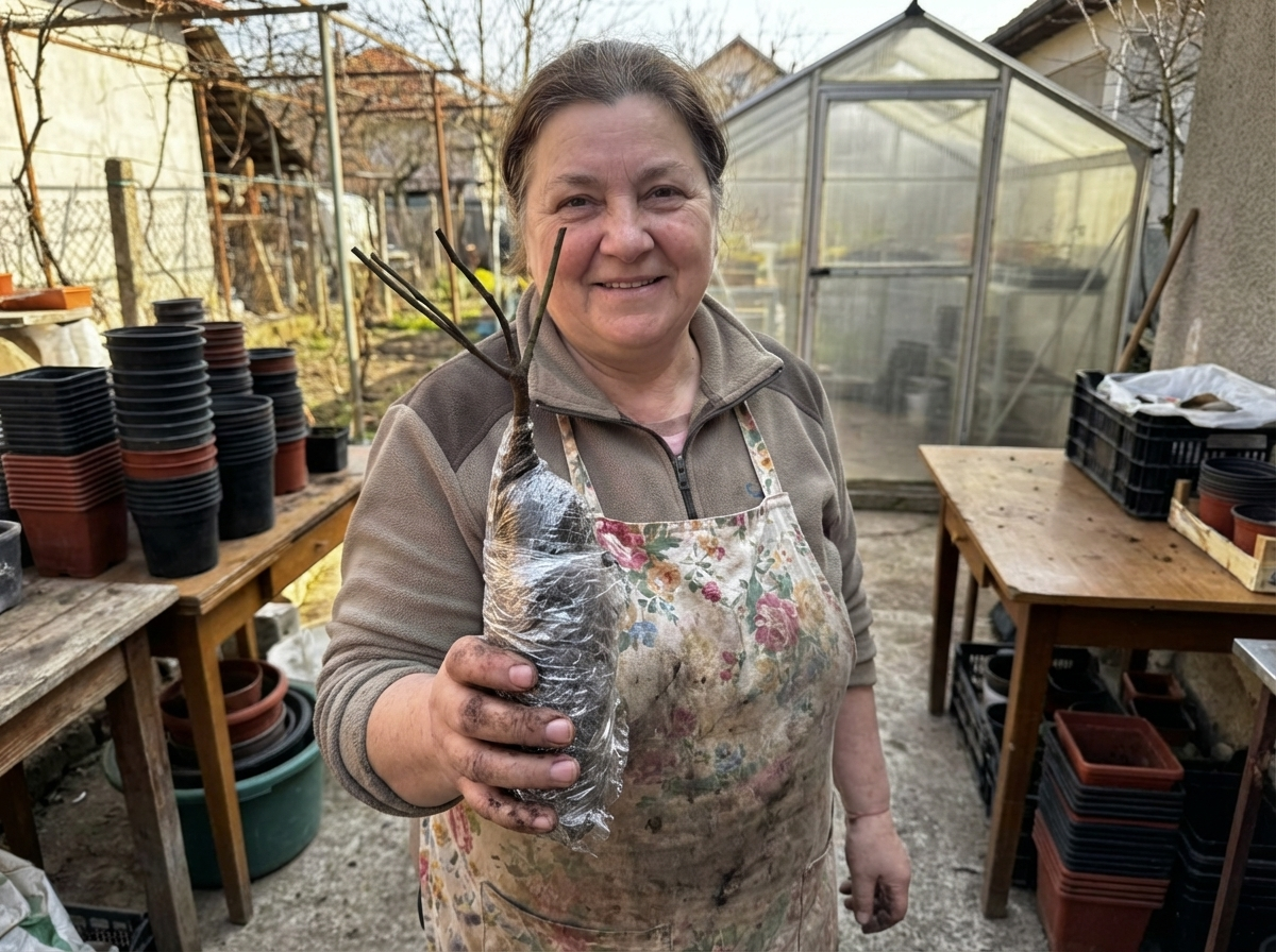 Якісний саджанець троянди Алія